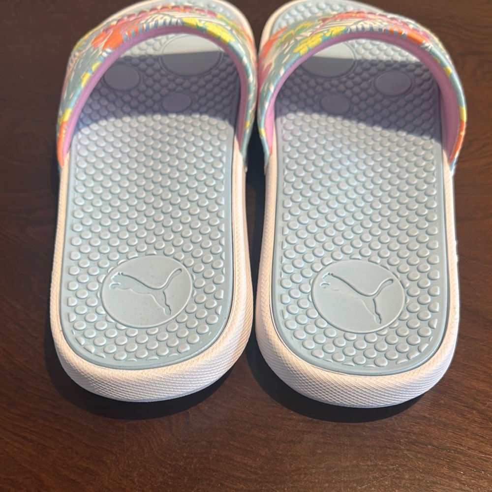 PUMA Cool Cat Tropical Punch Slides - Picture 4 of 8